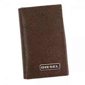 DIESEL（ディーゼル） キーケース  X03346 LIGHT BROWN/DARK BROWN P0517