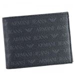 ARMANI JEANS(アルマーニジーンズ) 二つ折り財布(小銭入れ付)  938538 20 NERO