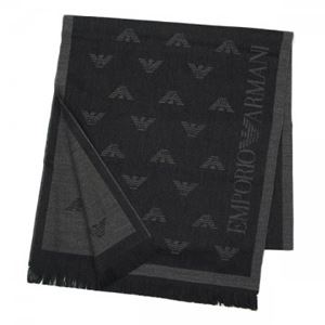 EMPORIO ARMANI（エンポリオアルマーニ） マフラー  625018 44 ANTHRACITE