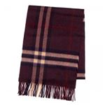 Burberry（バーバリー） マフラー  GIANT ICON 168 BBR CLARET CHECK