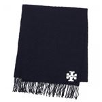 TORY BURCH（トリーバーチ） マフラー  32145412 409 NAVY/IVORY