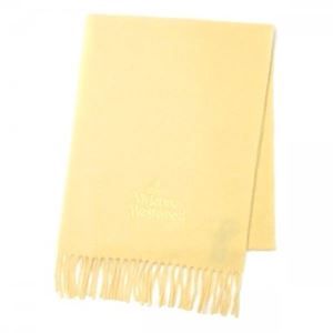 Vivienne Westwood（ヴィヴィアンウエストウッド） マフラー  FN83 7200 YELLOW