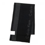 Calvin Klein（カルバンクライン） マフラー  77047 CGH CHARCOAL/BLACK