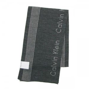 Calvin Klein（カルバンクライン） マフラー  77047 FLA FLANNEL/CHARCOAL