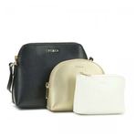 Furla（フルラ） ポーチ EK08 ODP ONYX+COLOR GOLD+PETALO