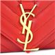 Yves Saint Laurent（イブサンローラン） ナナメガケバッグ  399289 6422 NEW RED - 縮小画像5