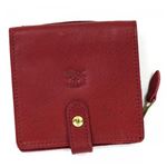 IL Bisonte(イルビソンテ) 二つ折り財布(小銭入れ付) C0962 245 ROSSO RUBINO