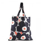 marimekko（マリメッコ） トートバッグ  67572 995 LIGHT GREY/DARK GREY/CORAL