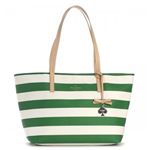 KATE SPADE（ケイトスペード） トートバッグ  PXRU4982 329 LUCKY GREEN/CREAM