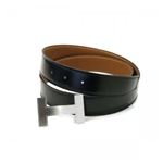 Hermes（エルメス） ベルト  066075CA AA085 NOIR/GOLD　サイズ:B4×6 82.5/87.5 幅3 ベルト穴3