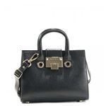 Jimmy Choo（ジミーチュー） ショルダーバッグ RILEY／S BLACK／SMOKY GOLD