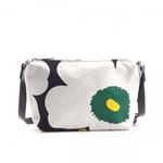 marimekko（マリメッコ） ナナメガケバッグ 43323 916 BLACK OFF WHITE GREEN YELLOW