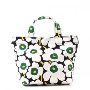 marimekko（マリメッコ） ハンドバッグ 43825 916 BLACK OFF WHITE GREEN YELLOW