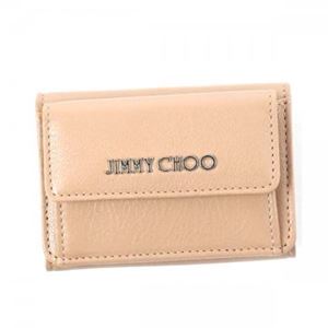 Jimmy Choo（ジミーチュー） 三つ折り財布（小銭入れ付） NEMO BALLET PINK