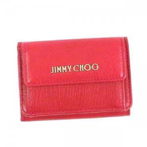 Jimmy Choo（ジミーチュー） 三つ折り財布（小銭入れ付） NEMO DAHLIA