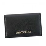 Jimmy Choo（ジミーチュー） カードケース NELLO BLACK