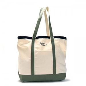 MAISON KITSUNE（メゾンキツネ） トートバッグ SS16U832-ECKH ECRU／KHAKI