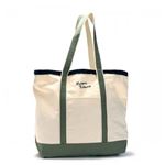 MAISON KITSUNE（メゾンキツネ） トートバッグ SS16U832-ECKH ECRU／KHAKI