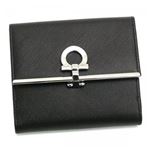 Ferragamo（フェラガモ） Wホック財布 224639 273833 NERO