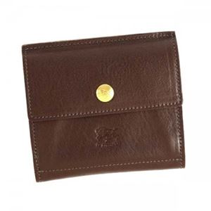 IL BISONTE（イル ビゾンテ） Wホック財布  C0910 455 DARK BROWN