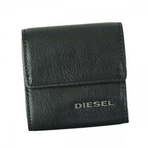 DIESEL(ディーゼル) 二つ折り財布(小銭入れ付)  X03920 T8013 BLACK 商品画像
