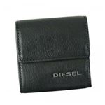 DIESEL（ディーゼル） 二つ折り財布（小銭入れ付）  X03920 T8013 BLACK