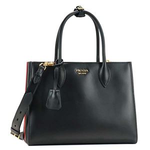 Prada（プラダ） ハンドバッグ 1BG095 F0D9A NERO + FUOCO