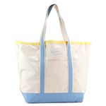 MAISON KITSUNE（メゾンキツネ） トートバッグ U830-ECLB ECRU LIGHT BLUE