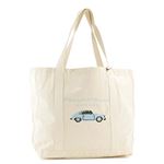 MAISON KITSUNE（メゾンキツネ） トートバッグ U832-ECBL ECRU LIGHT BLUE