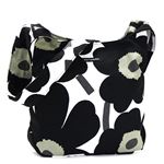 marimekko（マリメッコ） ナナメガケバッグ 42630 30 WHITE/BLACK