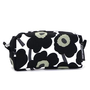 marimekko（マリメッコ） ポーチ 42446 30 WHITE/BLACK