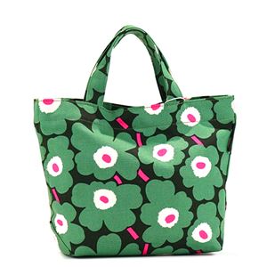 marimekko（マリメッコ） トートバッグ 43825 663 BRIGHT GREEN/GREEN/RED