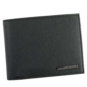 ARMANI JEANS（アルマーニジーンズ） 二つ折り財布（小銭入れ付） 938538 20 NERO