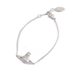 Vivienne Westwood（ヴィヴィアンウエストウッド） ブレスレット BB624255/1 WHITE CUBIC ZIRCONIA/RHODIUM