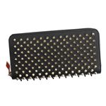 Christian Louboutin（クリスチャン・ルブタン） ラウンド長財布 1185059 CM6S BLACK／GOLD