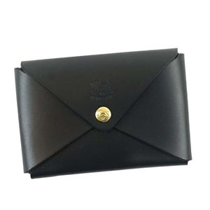 IL BISONTE（イルビゾンテ） カードケース C0854 153 BLACK