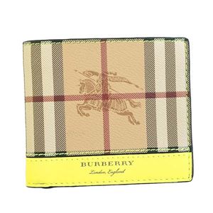 Burberry（バーバリー） 2つ折りカード財布 4065192 BRIGHT YELLOW