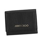 Jimmy Choo（ジミーチュウ） 3つ折小銭付き財布 NAIMA BLACK