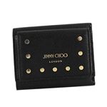 Jimmy Choo（ジミーチュウ） 3つ折小銭付き財布 NAIMA BLACK