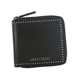 Jimmy Choo（ジミーチュウ） 2つ折小銭付き財布 LAWRENCE BLACK