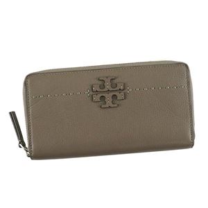 TORY BURCH（トリーバーチ） ラウンド長財布 41847 963 SILVER MAPLE