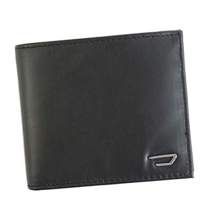 DIESEL（ディーゼル） 2つ折小銭付き財布 X05081 T8013 BLACK