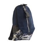 DIESEL（ディーゼル） ショルダーバッグ X05190 H6562 BLUE INDIGO DENIM／BLUE CAMOUFLAGE