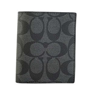Coach Factory（コーチ F） 2つ折小銭付き財布 11971 CQ／BK