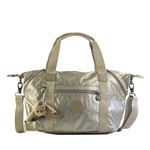 Kipling（キプリング） ボストンバッグ K12645 L34 METALLIC PEWTER