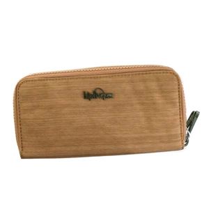 Kipling（キプリング） ラウンド長財布 K14298 01G DAZZ TAN