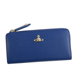 Vivienne Westwood（ヴィヴィアンウエストウッド） L字ファスナー長財布 51050010 K412 BLUE