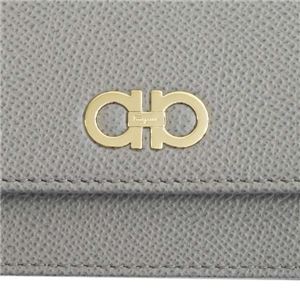 Ferragamo(フェラガモ) カードケース 22D148 683240 URBAN GREY Ferragamo(フェラガモ) カードケース 22D148 683240 URBAN GREY