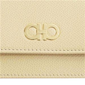 Ferragamo(フェラガモ) カードケース 22D148 683238 MACADAMIA Ferragamo(フェラガモ) カードケース 22D148 683238 MACADAMIA