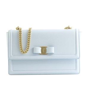 Ferragamo（フェラガモ） ショルダーバッグ 21G462 683900 PALE BLUE